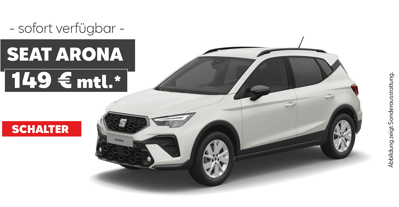 Seat Arona - Abbildung zeigt Sonderausstattung (Foto: SEAT)