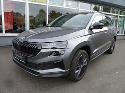Skoda KAROQ SPORTLINE 1.5 TSI DSG, CO2-Klasse: E, MATRIX-LED AHZV NAVI Bildbeschreibung: Skoda KAROQ SPORTLINE 1.5 TSI DSG, CO2-Klasse: E, MATRIX-LED AHZV NAVI