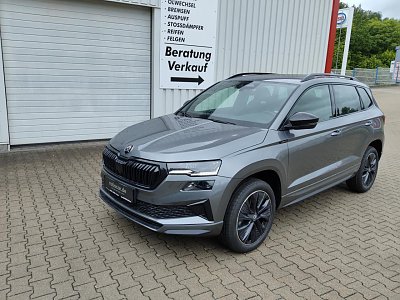Skoda KAROQ SPORTLINE 1.5 TSI DSG, CO2-Klasse: E, PANOR.-D. MATRIX-LED Skoda KAROQ SPORTLINE 1.5 TSI DSG, CO2-Klasse: E, PANOR.-D. MATRIX-LED
