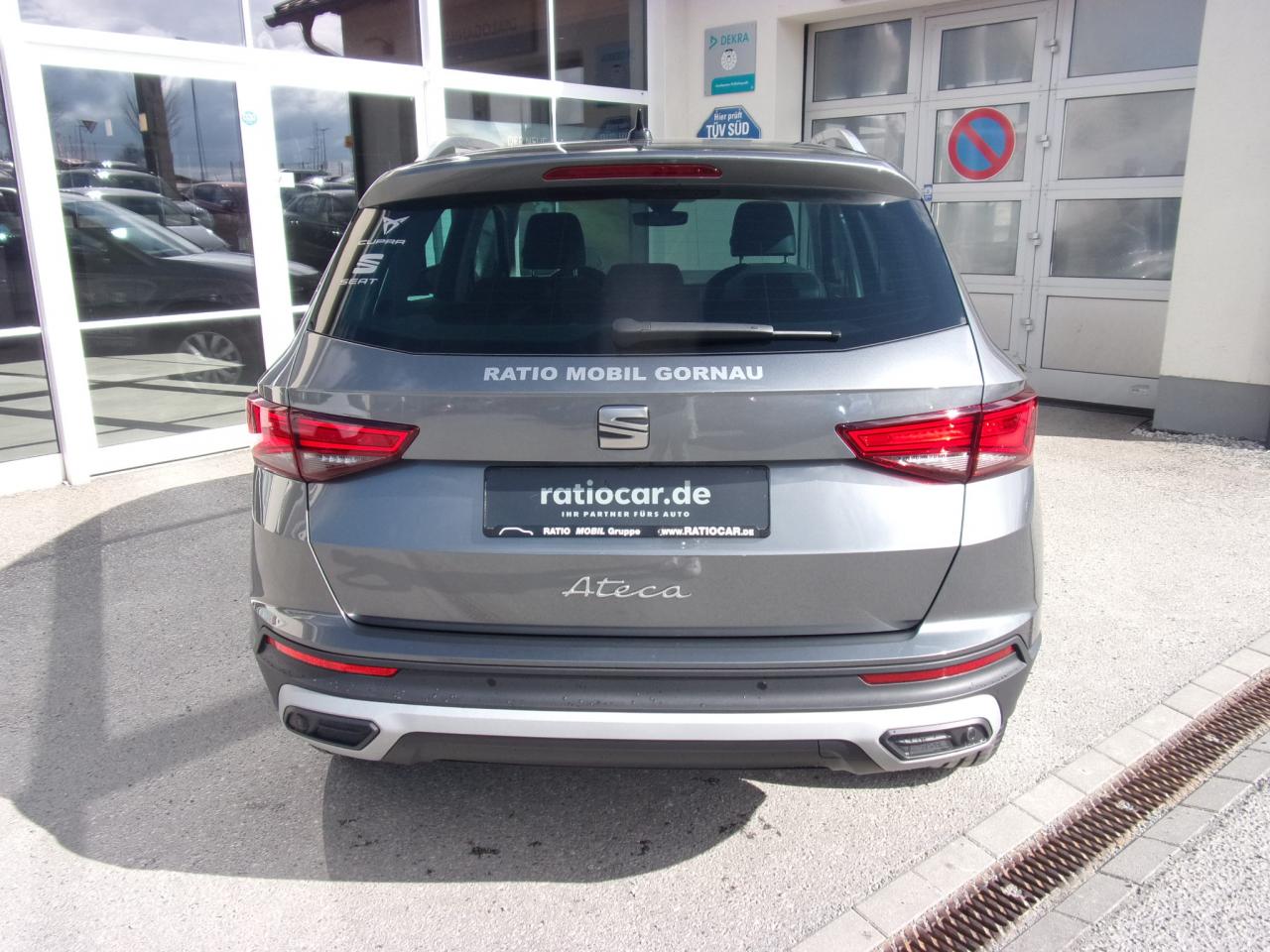 Seat ATECA ROAD EDITION 1.5 TSI DSG, CO2-Klasse: E, AHK NAVI TEMPOMAT Bildbeschreibung: Seat ATECA ROAD EDITION 1.5 TSI DSG, CO2-Klasse: E, AHK NAVI TEMPOMAT