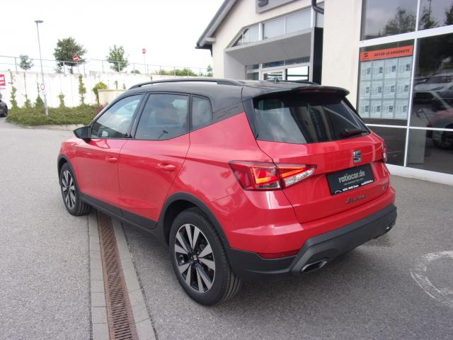 Seat ARONA FR 1.0 TSI, CO2-Klasse: D, NAVI SITZHEIZ. EINPARKH. DAB+ Bildbeschreibung: Seat ARONA FR 1.0 TSI, CO2-Klasse: D, NAVI SITZHEIZ. EINPARKH. DAB+