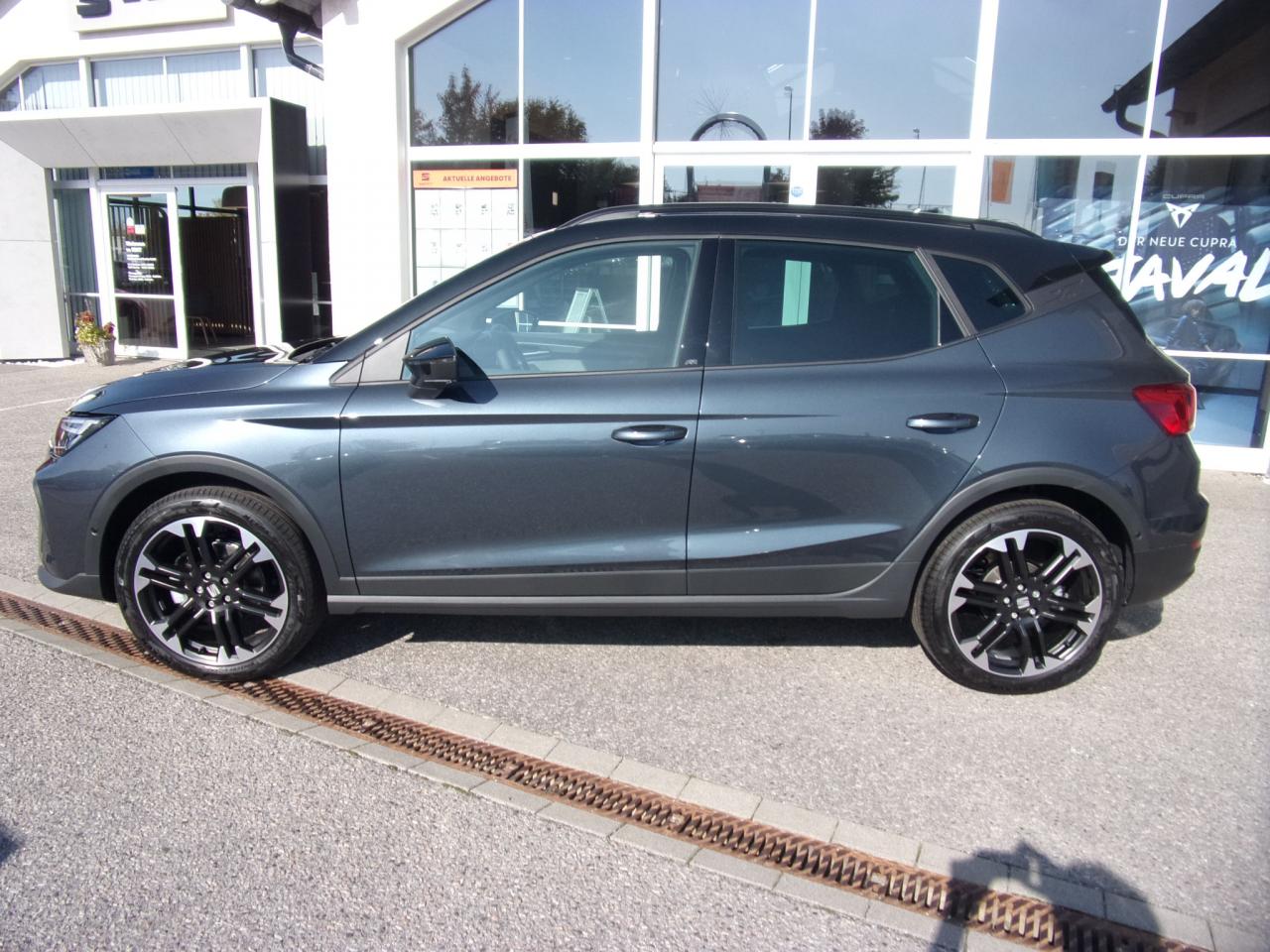 Seat ARONA FR BLACK EDITION 1.5 TSI DSG, CO2-Klasse: D, AHZV-VORBER. Bildbeschreibung: Seat ARONA FR BLACK EDITION 1.5 TSI DSG, CO2-Klasse: D, AHZV-VORBER.