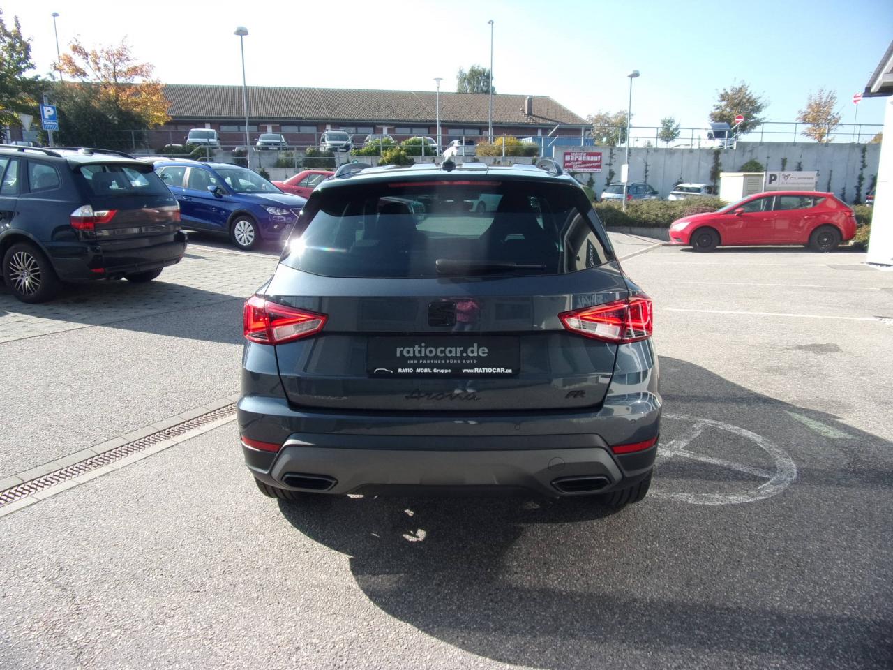 Seat ARONA FR BLACK EDITION 1.5 TSI DSG, CO2-Klasse: D, AHZV-VORBER. Bildbeschreibung: Seat ARONA FR BLACK EDITION 1.5 TSI DSG, CO2-Klasse: D, AHZV-VORBER.