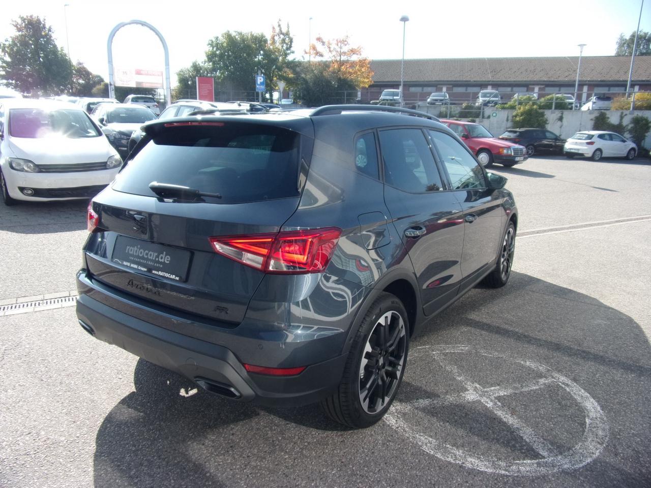 Seat ARONA FR BLACK EDITION 1.5 TSI DSG, CO2-Klasse: D, AHZV-VORBER. Bildbeschreibung: Seat ARONA FR BLACK EDITION 1.5 TSI DSG, CO2-Klasse: D, AHZV-VORBER.