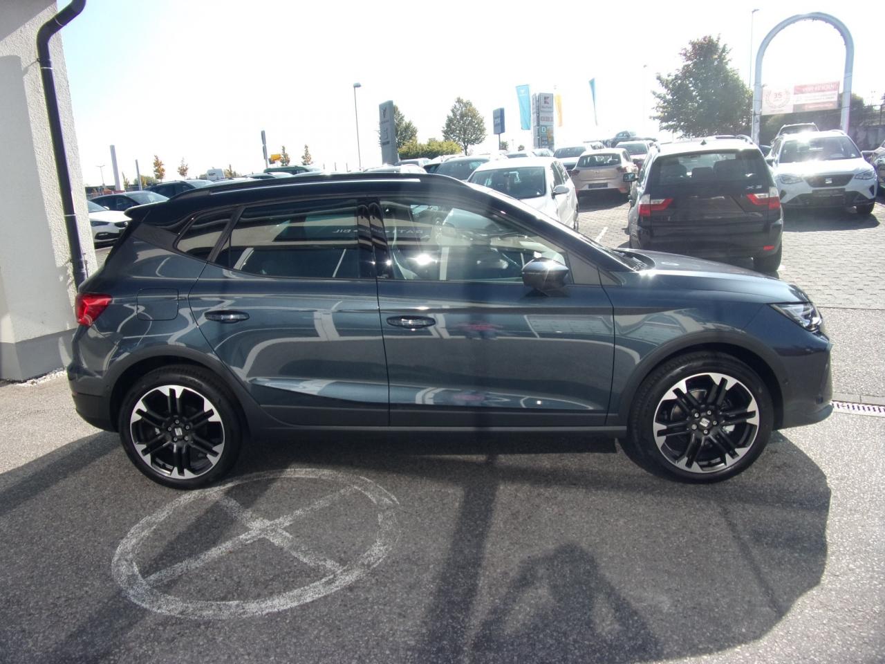 Seat ARONA FR BLACK EDITION 1.5 TSI DSG, CO2-Klasse: D, AHZV-VORBER. Bildbeschreibung: Seat ARONA FR BLACK EDITION 1.5 TSI DSG, CO2-Klasse: D, AHZV-VORBER.