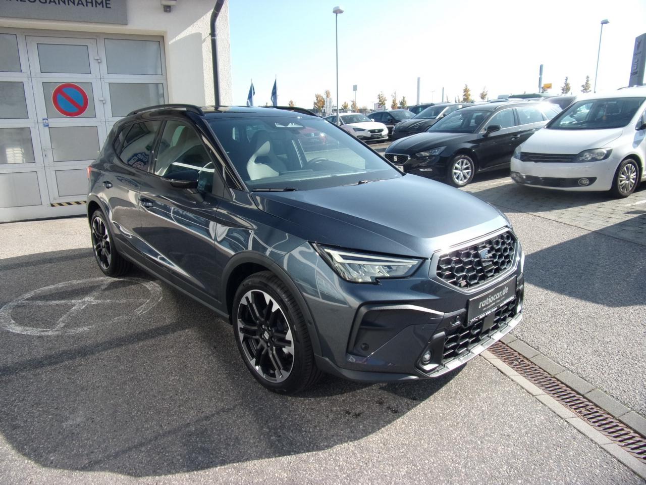 Seat ARONA FR BLACK EDITION 1.5 TSI DSG, CO2-Klasse: D, AHZV-VORBER. Bildbeschreibung: Seat ARONA FR BLACK EDITION 1.5 TSI DSG, CO2-Klasse: D, AHZV-VORBER.