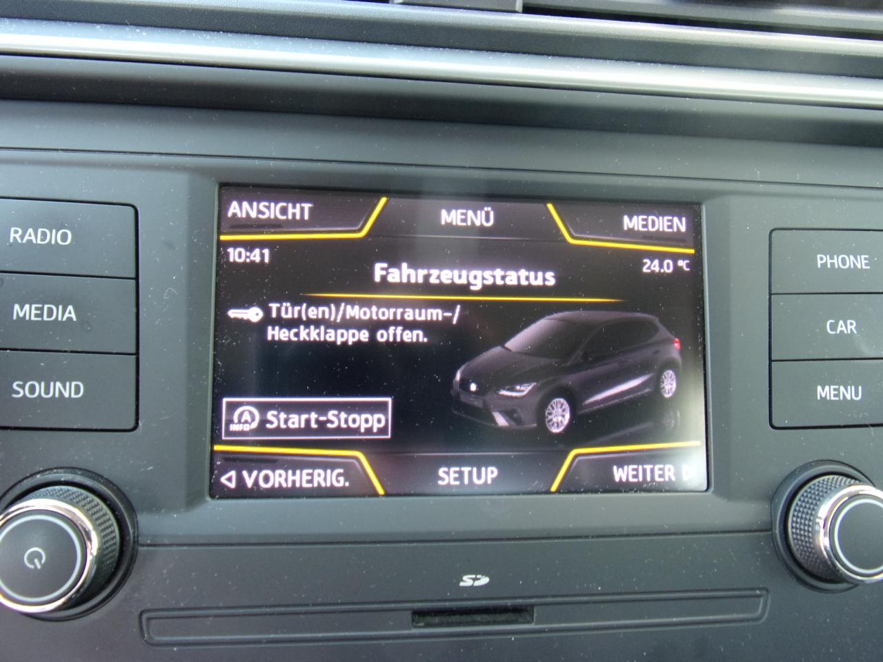 Seat IBIZA 1.0 TSI STYLE SCHECKHEFTGEPFLEGT SITZHEIZ. Bildbeschreibung: Seat IBIZA 1.0 TSI STYLE SCHECKHEFTGEPFLEGT SITZHEIZ.
