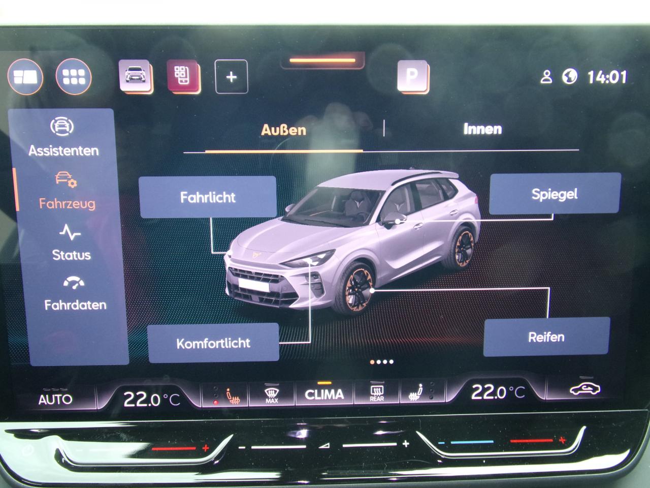 Cupra TERRAMAR 2.0 TSI DSG 4DRIVE, CO2-Klasse: G, AHZV STANDHEIZ. NAVI Bildbeschreibung: Cupra TERRAMAR 2.0 TSI DSG 4DRIVE, CO2-Klasse: G, AHZV STANDHEIZ. NAVI