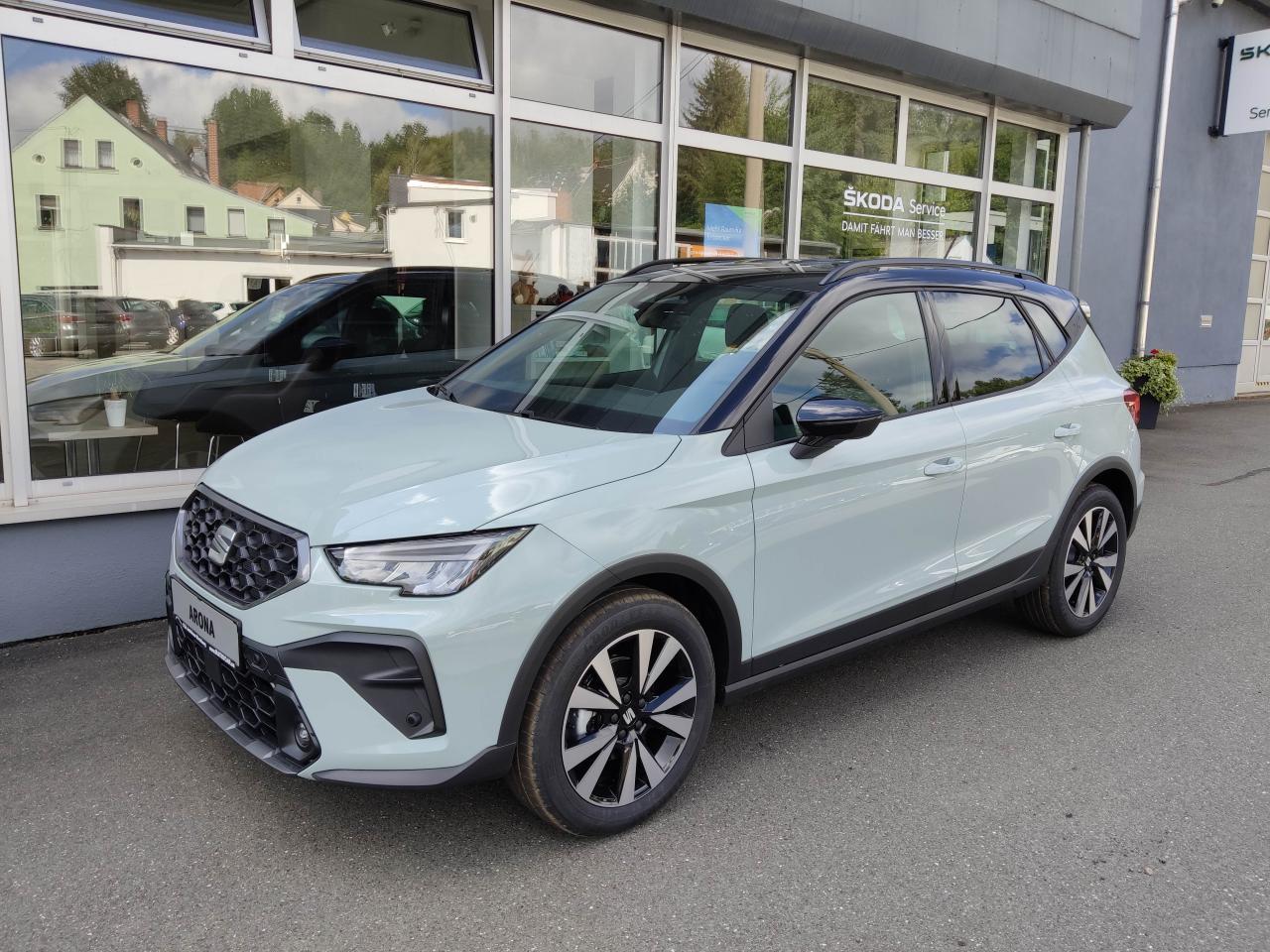 Seat ARONA FR 1.0 TSI, CO2-Klasse: D, NAVI SITZH. AHZV-VORBER. Bildbeschreibung: Seat ARONA FR 1.0 TSI, CO2-Klasse: D, NAVI SITZH. AHZV-VORBER.