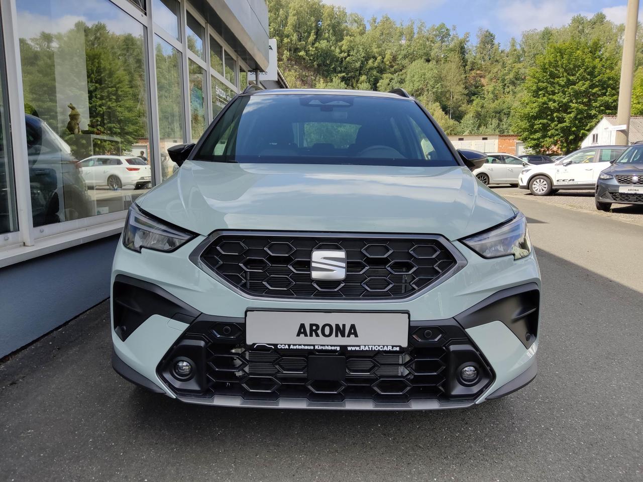 Seat ARONA FR 1.0 TSI, CO2-Klasse: D, NAVI SITZH. AHZV-VORBER. Bildbeschreibung: Seat ARONA FR 1.0 TSI, CO2-Klasse: D, NAVI SITZH. AHZV-VORBER.