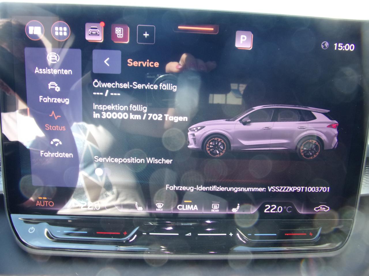 Cupra TERRAMAR 1.5 ETSI DSG, CO2-Klasse: E, 5 J. GAR.* AHK NAVI SITZH. Bildbeschreibung: Cupra TERRAMAR 1.5 ETSI DSG, CO2-Klasse: E, 5 J. GAR.* AHK NAVI SITZH.