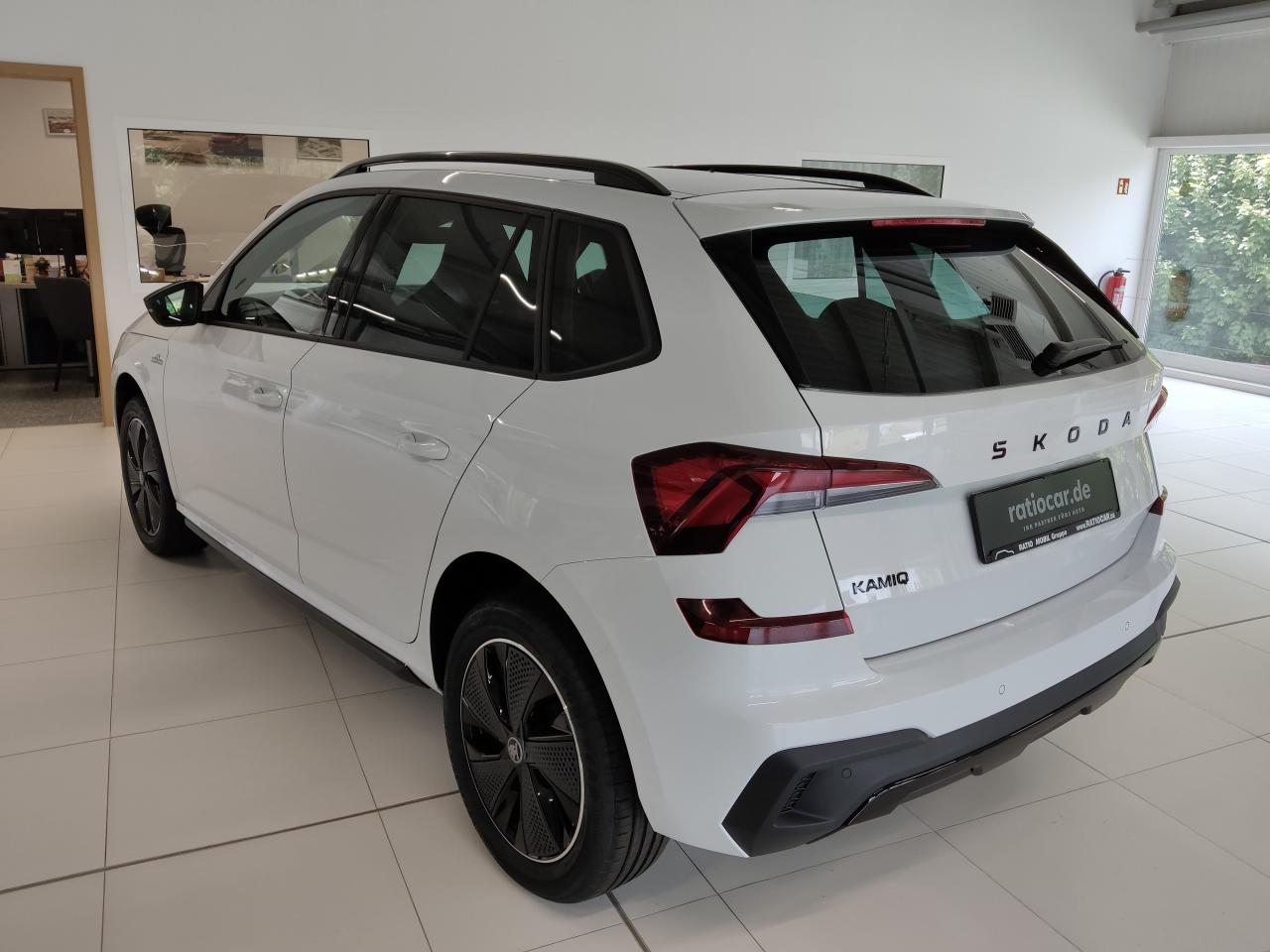 Skoda KAMIQ MONTE CARLO 1.5 TSI DSG, CO2-Klasse: D, MATRIX-LED PANO-D. Bildbeschreibung: Skoda KAMIQ MONTE CARLO 1.5 TSI DSG, CO2-Klasse: D, MATRIX-LED PANO-D.