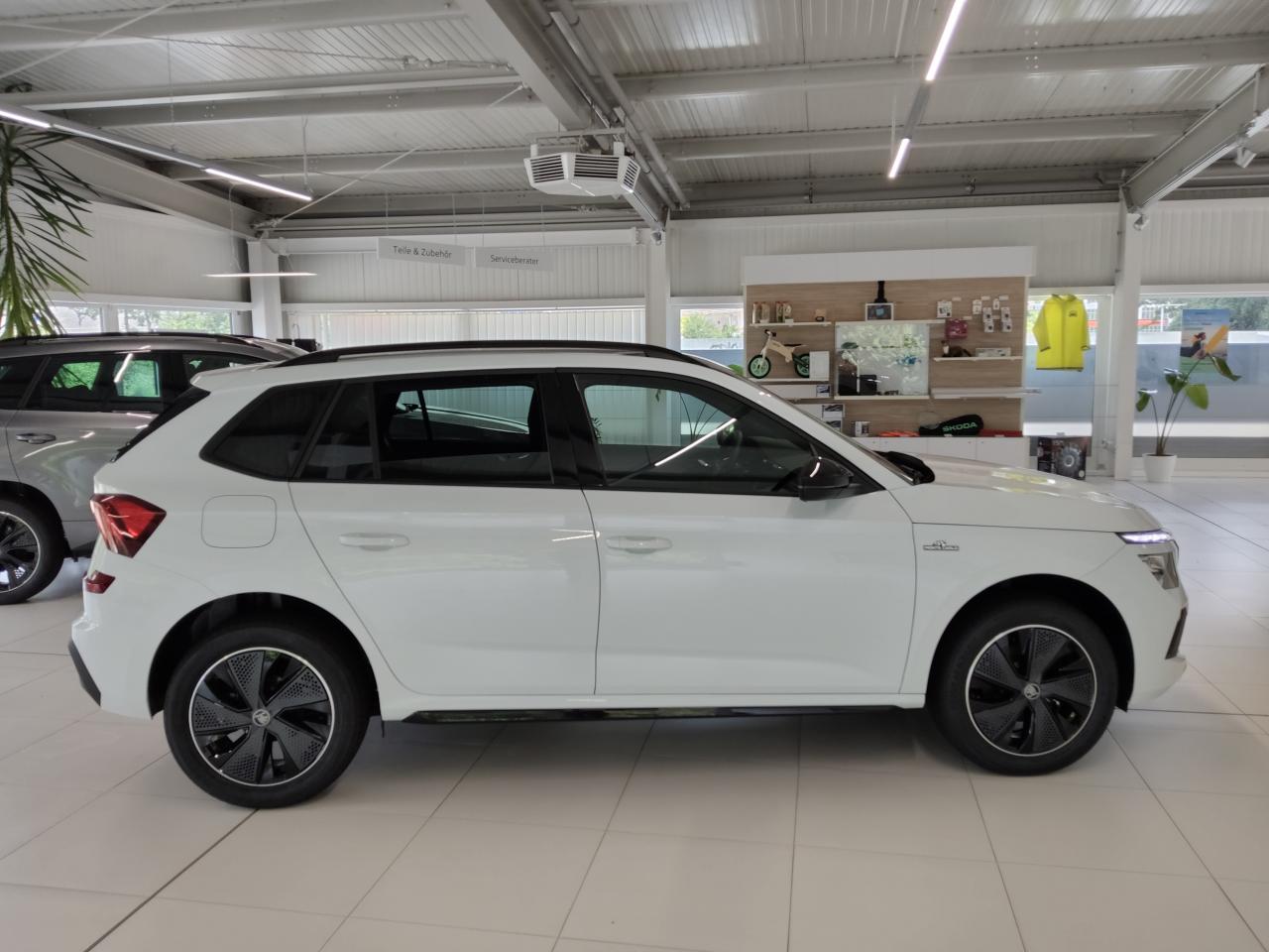 Skoda KAMIQ MONTE CARLO 1.5 TSI DSG, CO2-Klasse: D, MATRIX-LED PANO-D. Bildbeschreibung: Skoda KAMIQ MONTE CARLO 1.5 TSI DSG, CO2-Klasse: D, MATRIX-LED PANO-D.