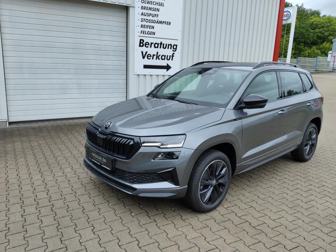 Skoda KAROQ SPORTLINE 1.5 TSI DSG, CO2-Klasse: E, PANOR.-D. MATRIX-LED Bildbeschreibung: Skoda KAROQ SPORTLINE 1.5 TSI DSG, CO2-Klasse: E, PANOR.-D. MATRIX-LED