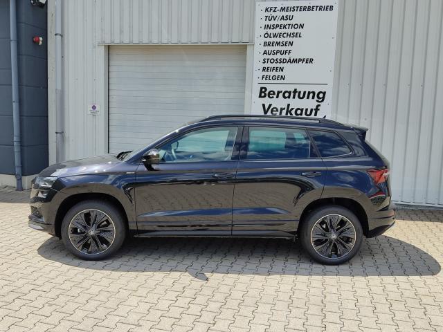 Skoda KAROQ SPORTLINE 1.5 TSI DSG, CO2-Klasse: E, PANORAMA MATRIX LED Bildbeschreibung: Skoda KAROQ SPORTLINE 1.5 TSI DSG, CO2-Klasse: E, PANORAMA MATRIX LED