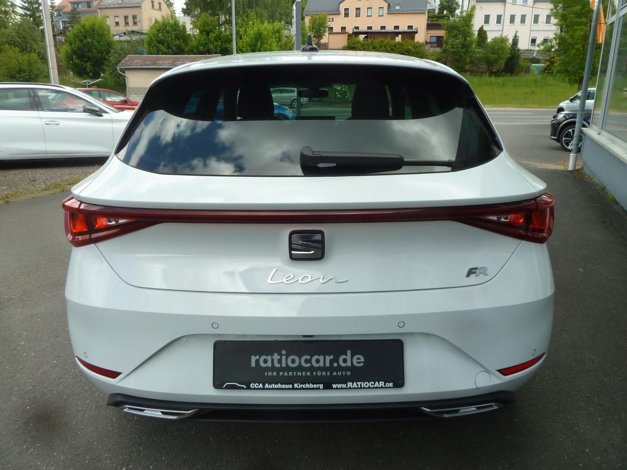 Seat LEON FR 1.5 ETSI DSG, CO2-Klasse: D, PARKLENKASS. NAVI SITZH. Bildbeschreibung: Seat LEON FR 1.5 ETSI DSG, CO2-Klasse: D, PARKLENKASS. NAVI SITZH.